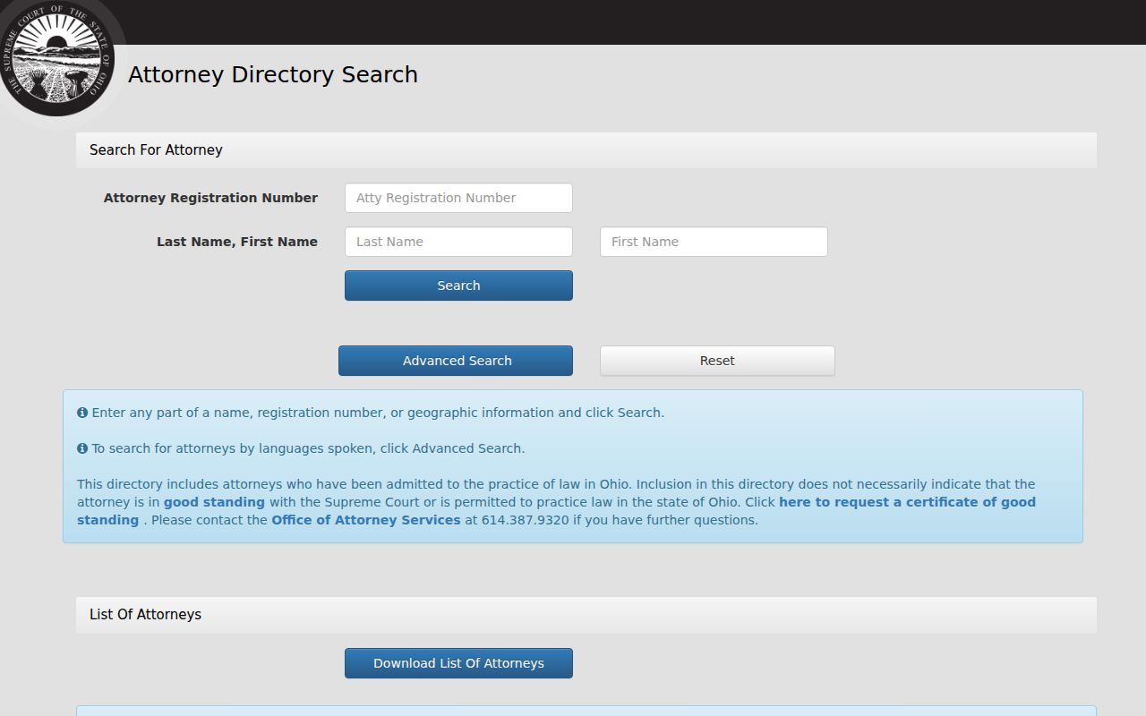 Euclid ZIP code directory Ohio attorney geographic search